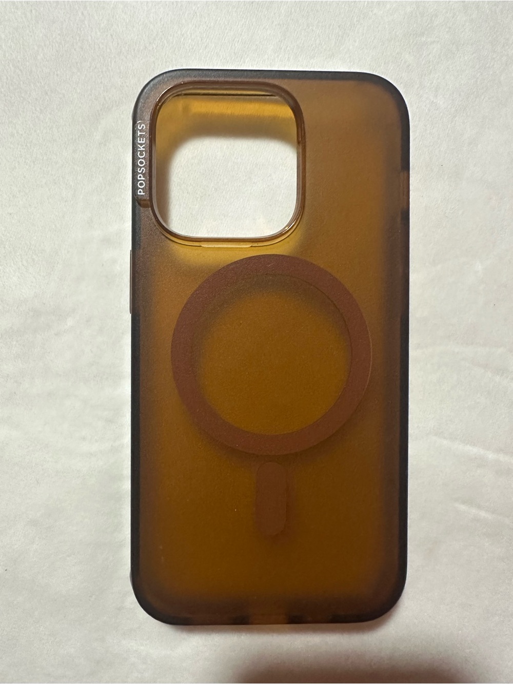 PopSocket Amber iPhone 14 Pro MagSafe-Compatible Case